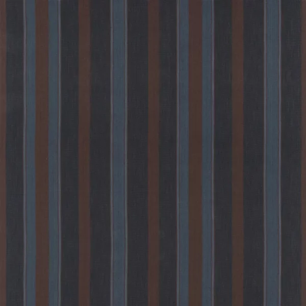 Canyon Stripe Fabric - Overdyed Blue by blue striped cotton fabric from Ralph Lauren