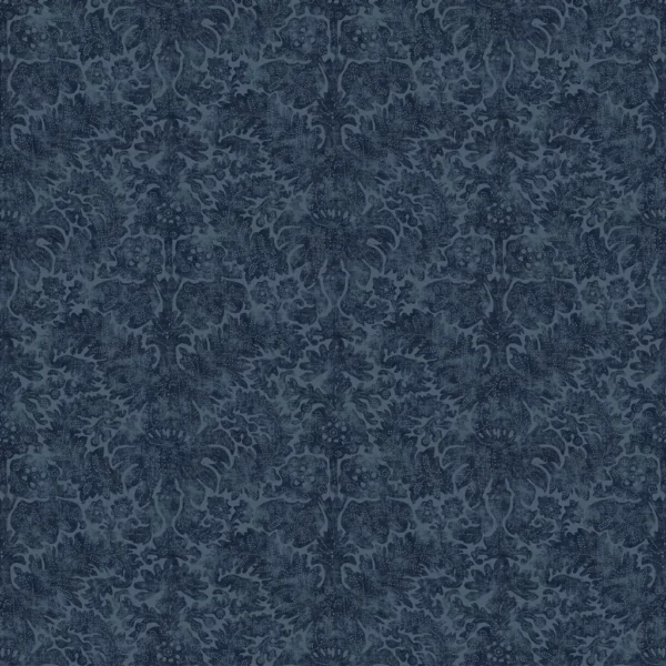 blue contemporary printed fabric from Ralph Lauren