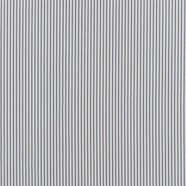 Flint Hill Fabric - Stripe Blue by blue striped cotton fabric from Ralph Lauren