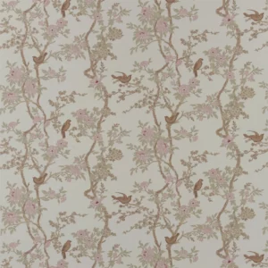 brown animal linen fabric from Ralph Lauren