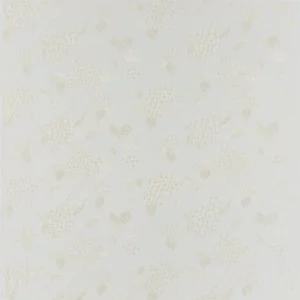 white botanical embroideried fabric from Ralph Lauren