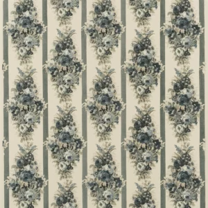 green botanical linen fabric from Ralph Lauren