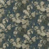 black-grey botanical linen fabric from Ralph Lauren