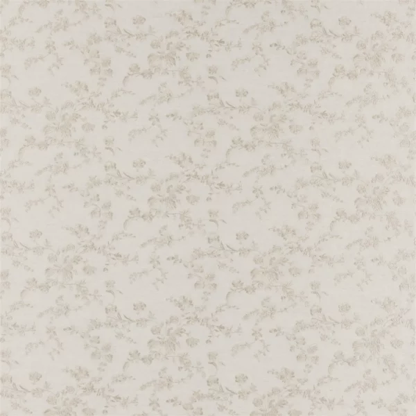 Ambleside Embroidery Fabric - Limestone by neutral botanical embroideried fabric from Ralph Lauren