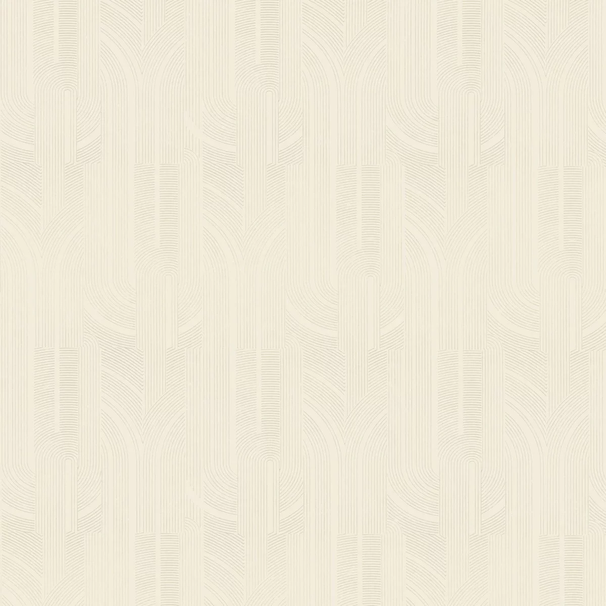 white geometric wallpaper from casamance