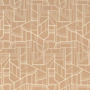 neutral geometric wallpaper from casamance