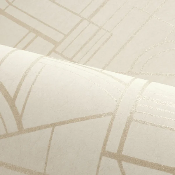 Cinetique Wallpaper - Sable / Doré by Cinetique Wallpaper - Sable / Doré from