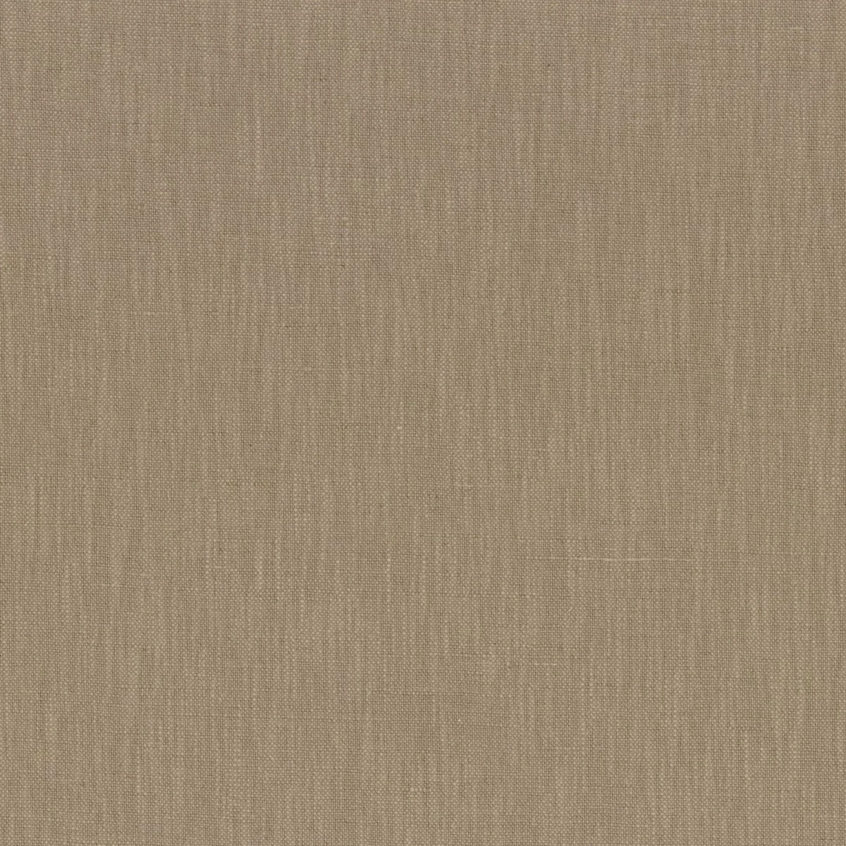 Guethary Fabric - Beige by brown plain cotton fabric from Casamance