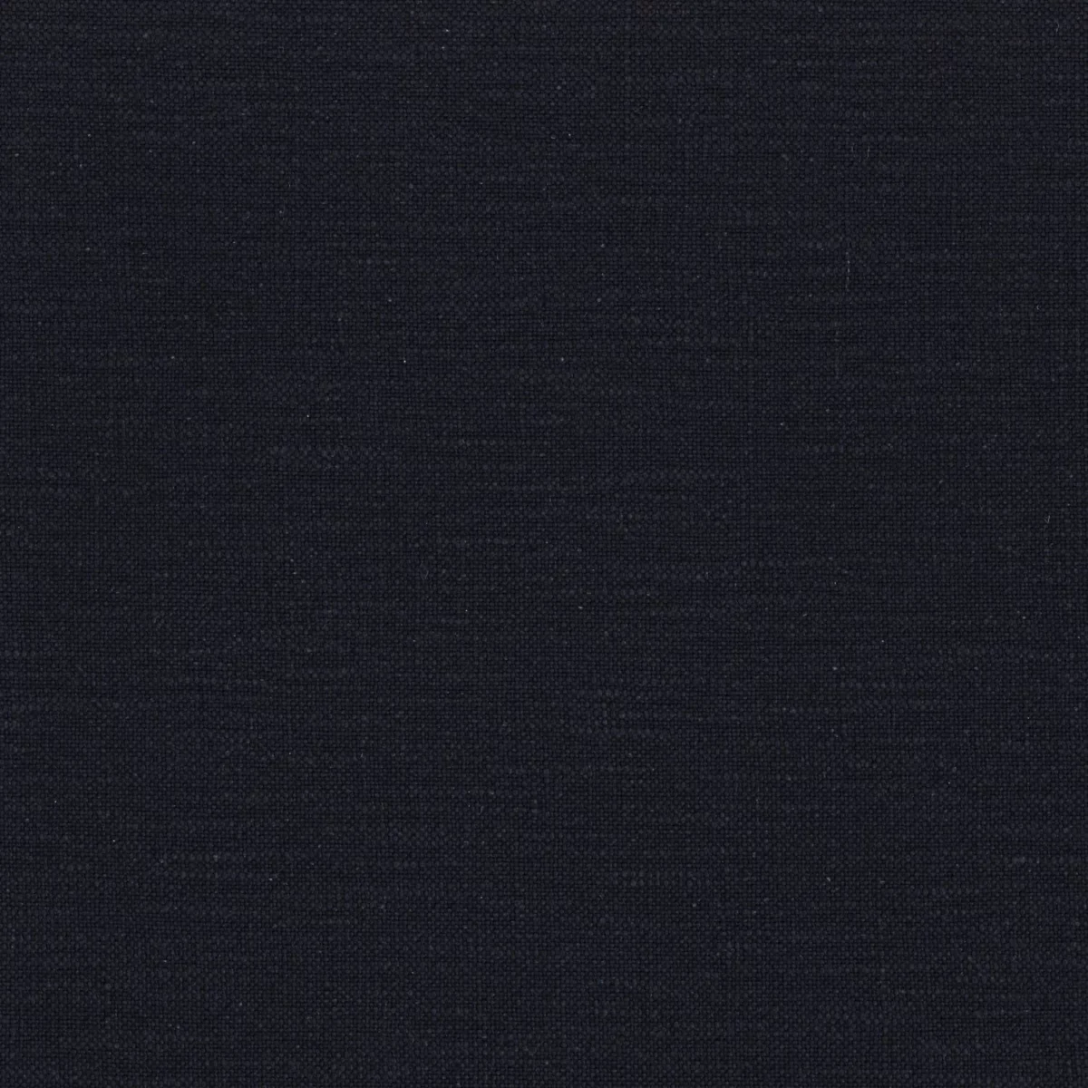Guethary Fabric - Marine by black-grey plain cotton fabric from Casamance