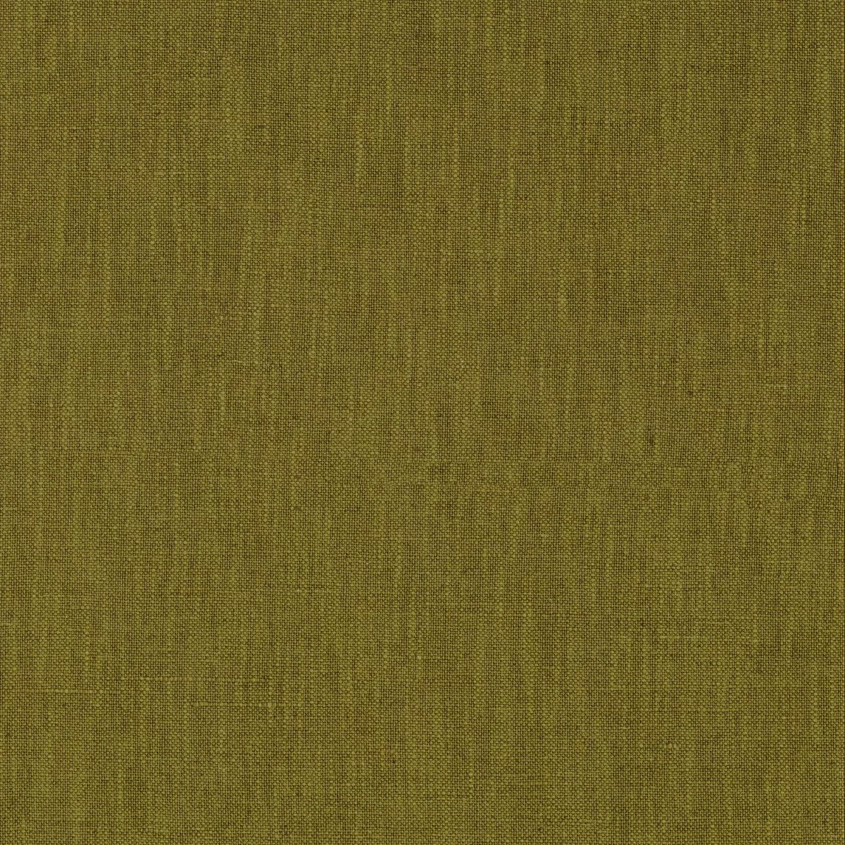 Guethary Fabric - Olive by green plain cotton fabric from Casamance