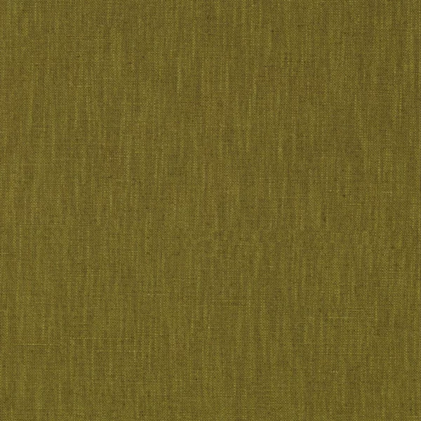 Guethary Fabric - Olive by green plain cotton fabric from Casamance