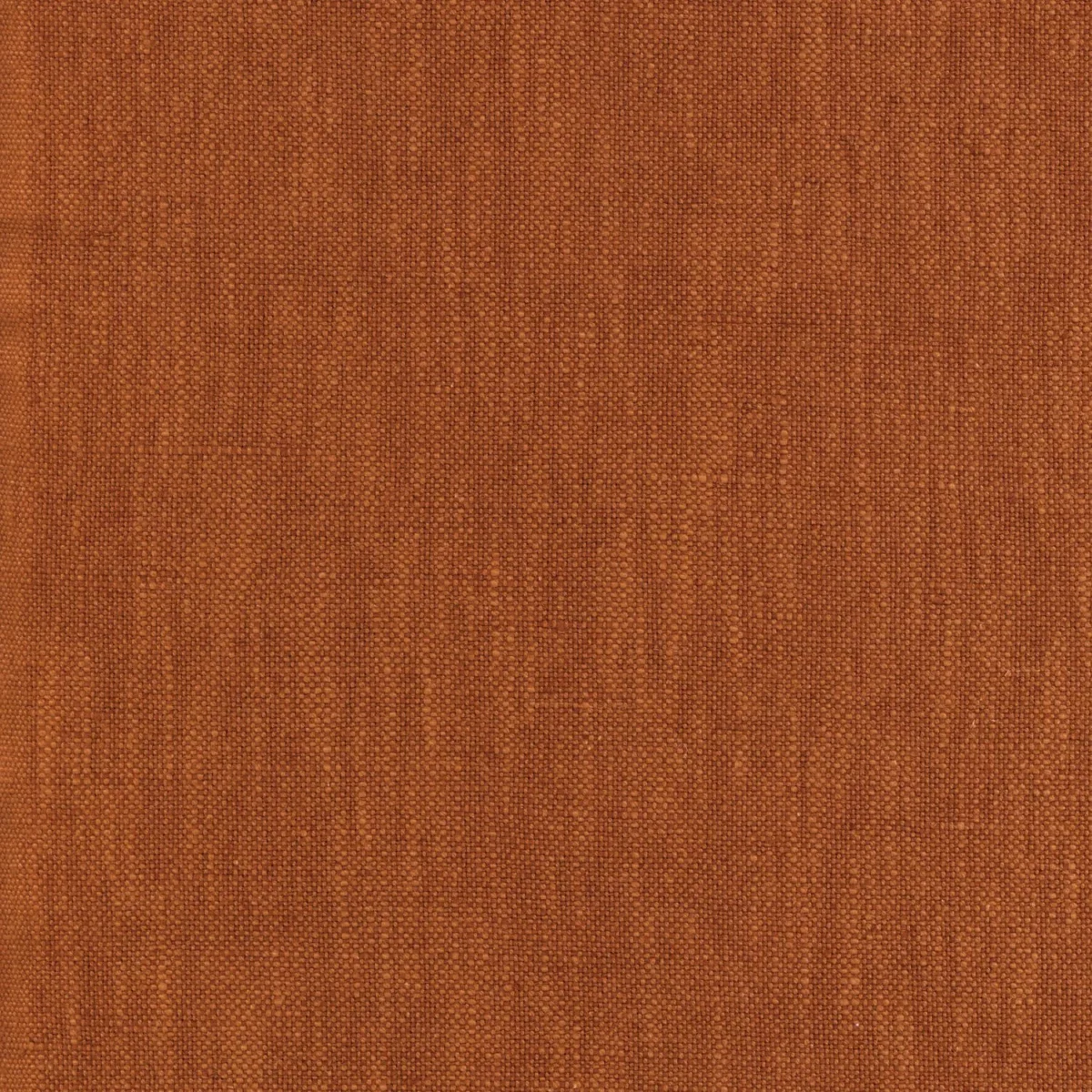 Guethary Fabric - Orange Brulee by orange plain cotton fabric from Casamance