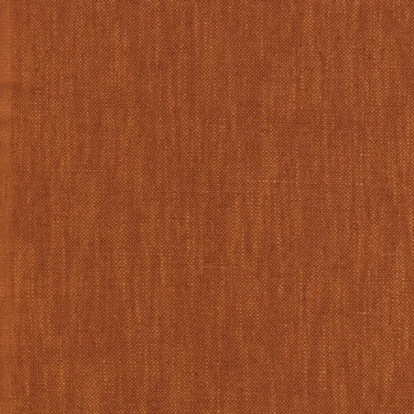 Guethary Fabric - Orange Brulee by orange plain cotton fabric from Casamance