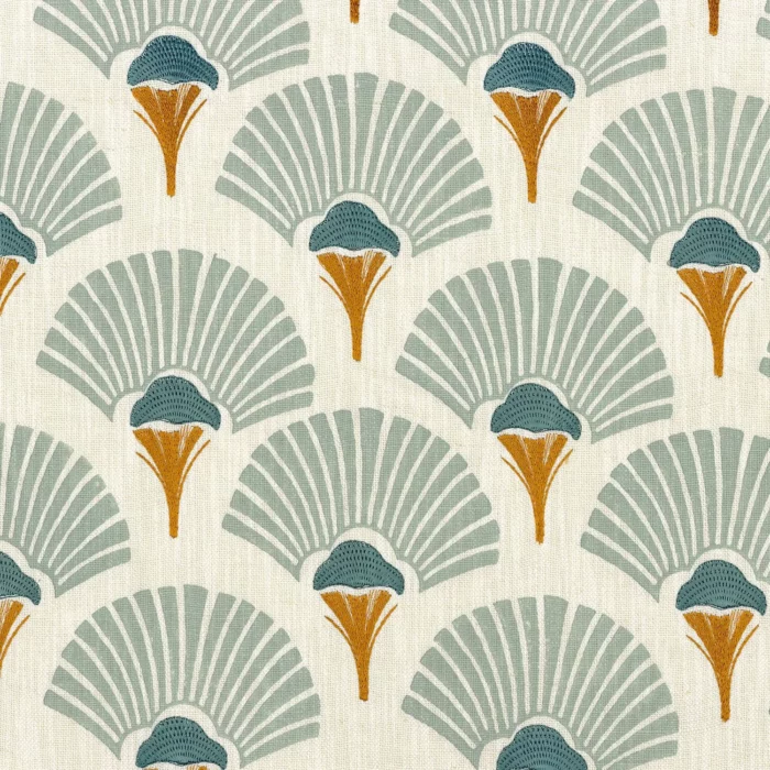 Linefolia Fabric - Celadon swatch