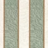green striped embroideried fabric from Casamance