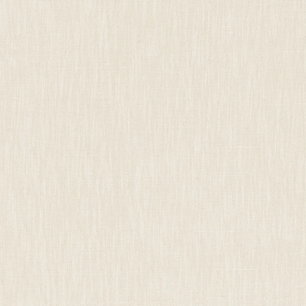 white plain cotton fabric from Casamance