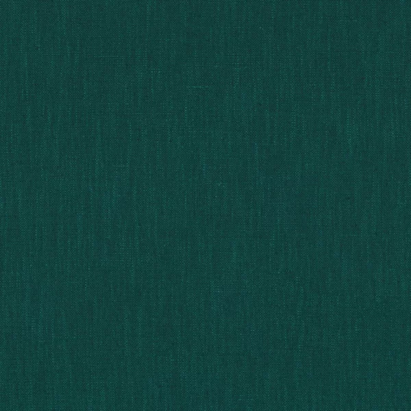 Guethary Fabric - Bleu Canard by blue plain cotton fabric from Casamance