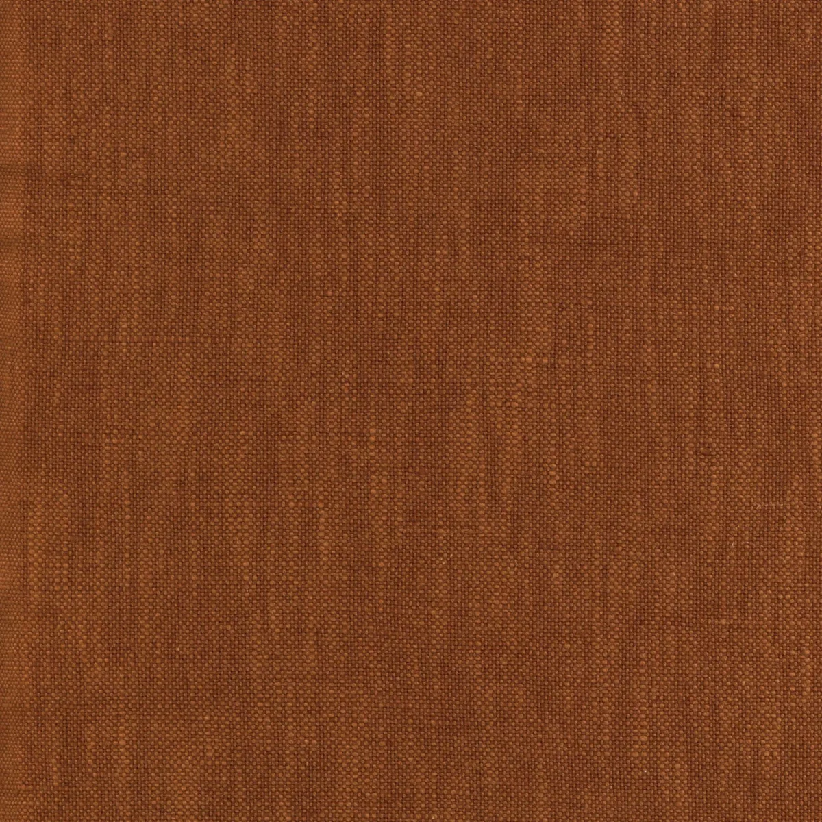 orange plain cotton fabric from Casamance
