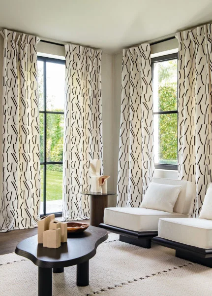 Bejuco Fabric - Ambre Noir by Bejuco Fabric - Ambre Noir from