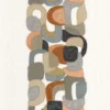 multicolour misc embroideried fabric from Casamance