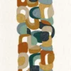 multicolour misc embroideried fabric from Casamance