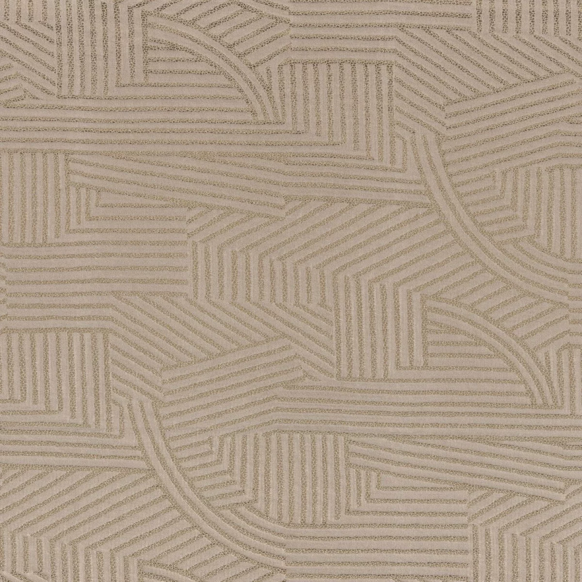 Vraisemblance Fabric - Grege by brown misc jacquard fabric from Casamance
