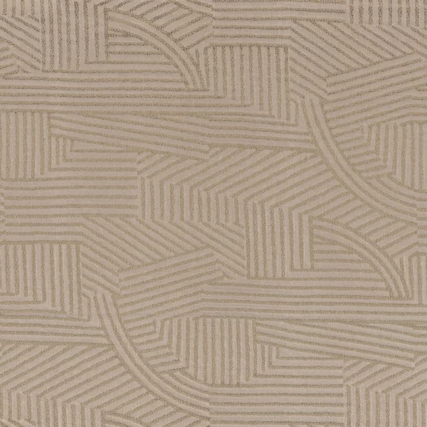 Vraisemblance Fabric - Grege by brown misc jacquard fabric from Casamance