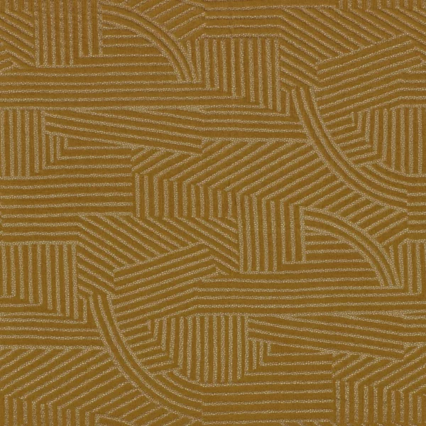 Vraisemblance Fabric - Mordore by yellow misc jacquard fabric from Casamance