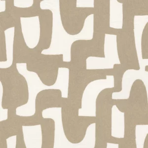 neutral misc embroideried fabric from Casamance