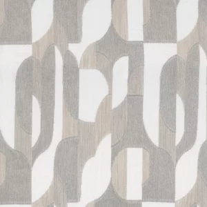 black-grey misc voile-sheer fabric from Casamance