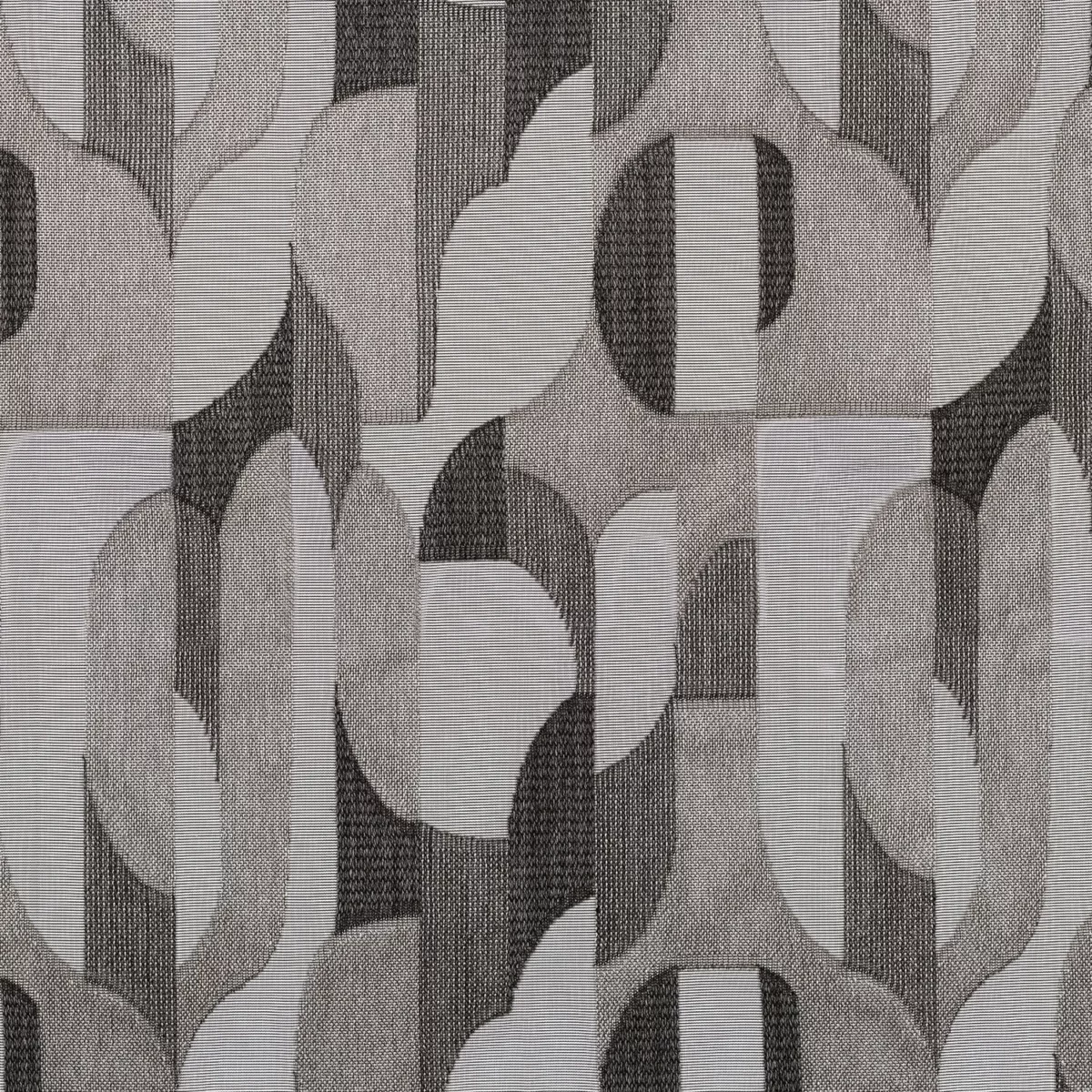 Ethere Fabric - Anthracite by black-grey misc voile-sheer fabric from Casamance