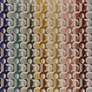 multicolour misc jacquard fabric from Casamance
