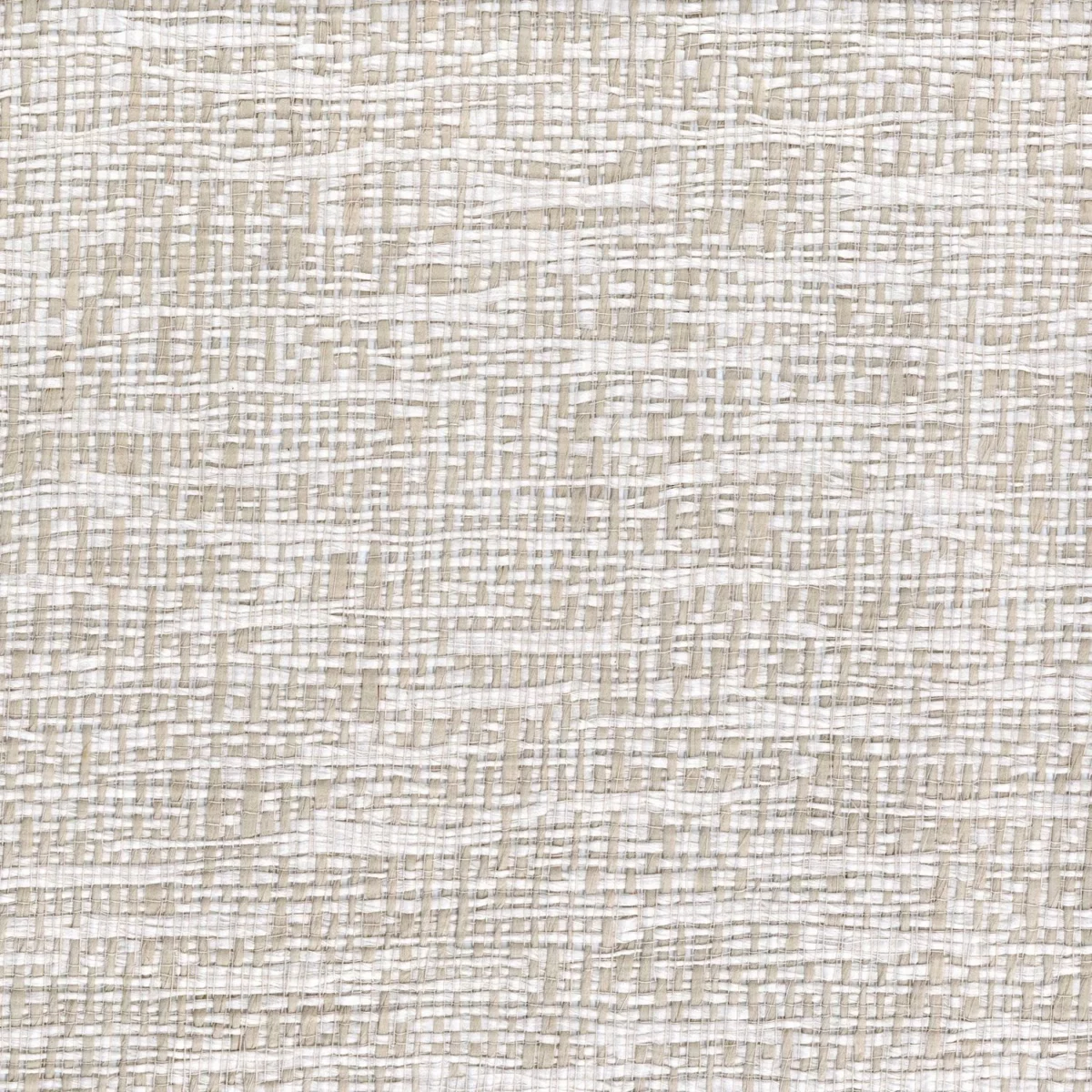Waha Fabric - Grege by neutral plain voile-sheer fabric from Casamance