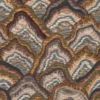 brown contemporary cotton fabric from Casamance