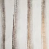 brown striped voile-sheer fabric from Casamance