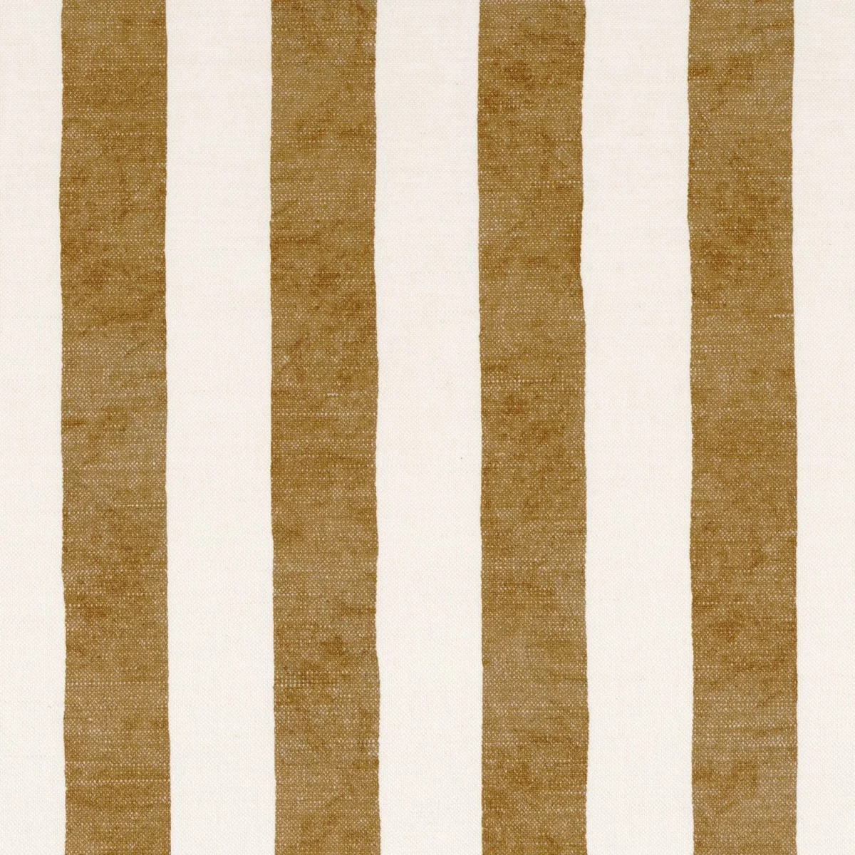 brown striped printed fabric from Casamance