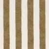 brown striped printed fabric from Casamance