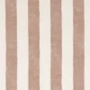pink striped printed fabric from Casamance