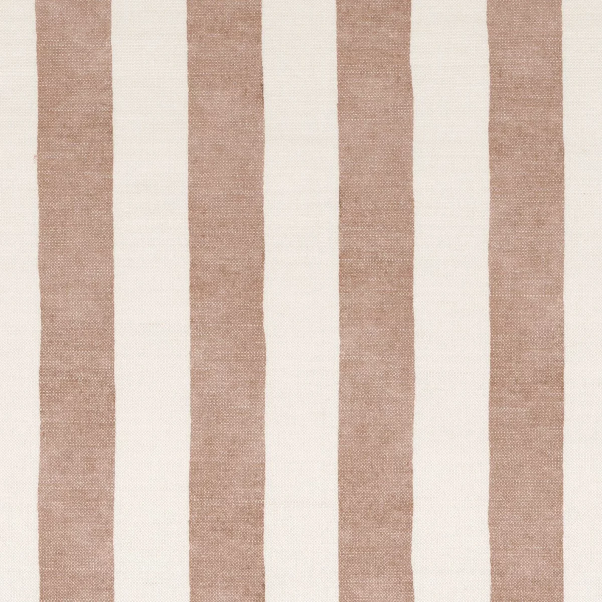 Batignolles Fabric - Blush by pink striped printed fabric from Casamance