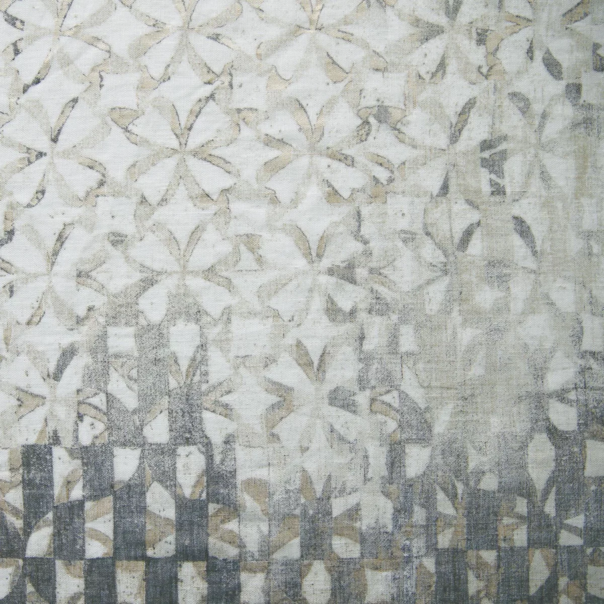 Coryphee Fabric - Orage by black-grey misc voile-sheer fabric from Casamance