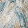 blue contemporary voile-sheer fabric from Casamance