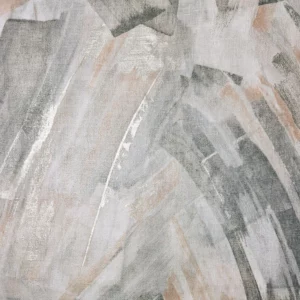 black-grey contemporary voile-sheer fabric from Casamance