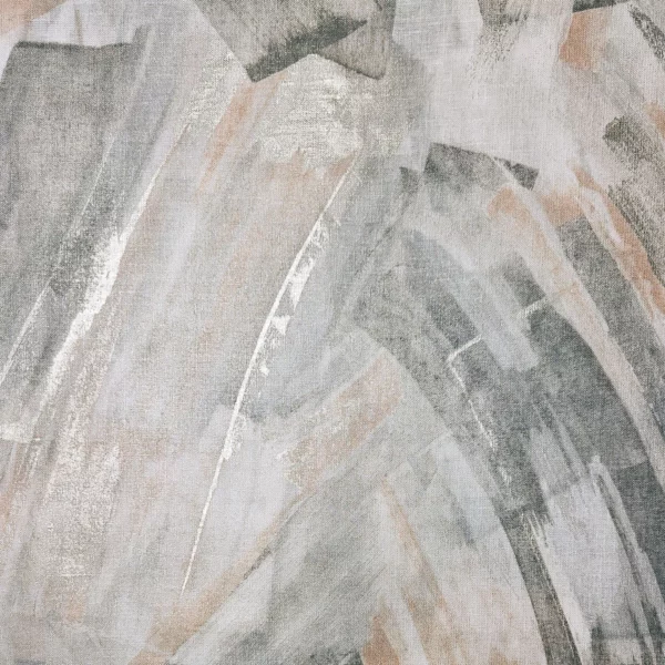 Mariposa Fabric - Gris / Nacre by black-grey contemporary voile-sheer fabric from Casamance