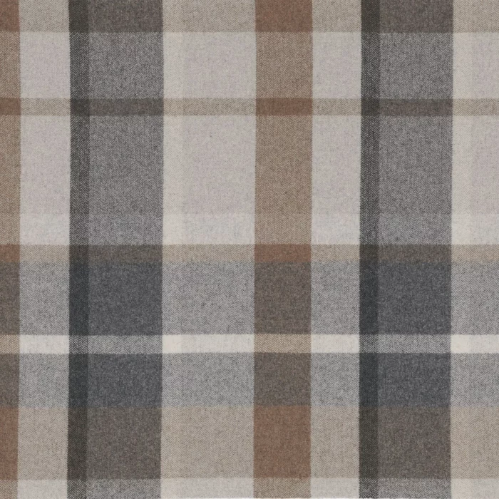 Vanoise Fabric - Beige Gris Anthracite swatch