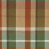 green checked woolen fabric from Casamance