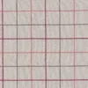 pink checked woolen fabric from Casamance