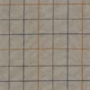 blue checked woolen fabric from Casamance