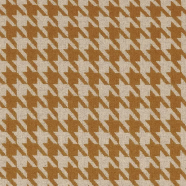Pacte Fabric - Ocre Grege by yellow misc woolen fabric from Casamance