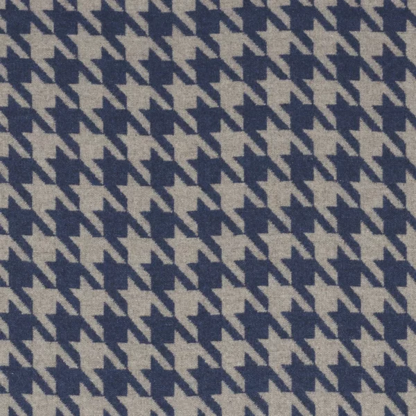 Pacte Fabric - Bleu Azurite Beige by blue misc woolen fabric from Casamance