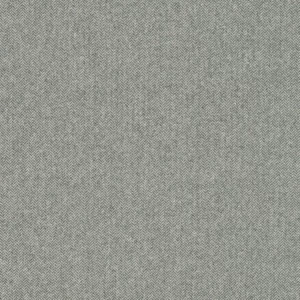 black-grey plain woolen fabric from Casamance
